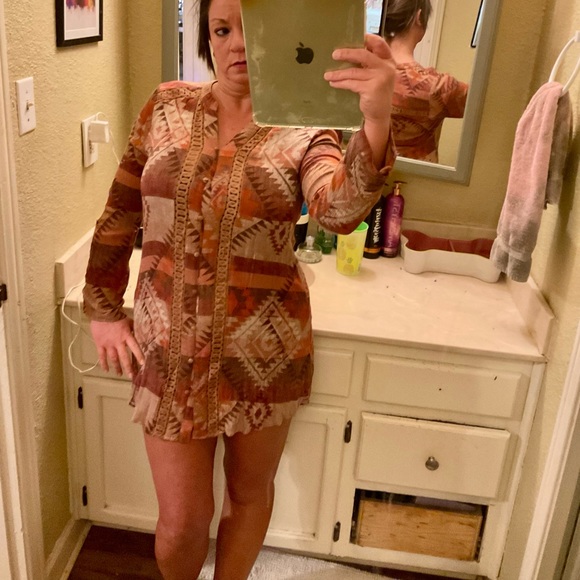 NEW LISTING‼️BLU PEPPER Tunic Dress - Picture 8 of 16